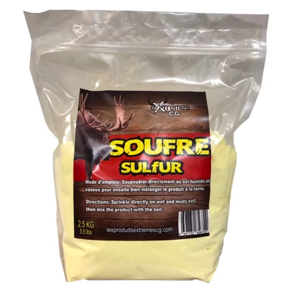 Souffre en sac 2.5 KG / 6 KG