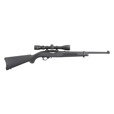 Ruger 10/22 22 LR, 18.5" Bbl Satin Black Viridian 3-9x40 Scope, Ruger Branded
