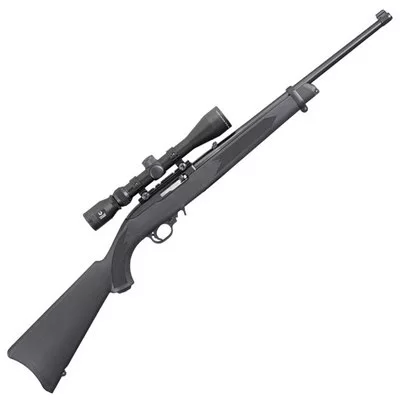 Ruger 10/22 22 LR, 18.5" Bbl Satin Black Viridian 3-9x40 Scope, Ruger Branded