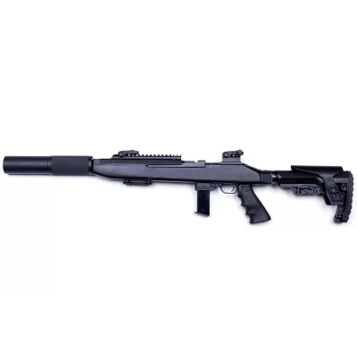 M1 - 9 NSR Rifle 9x19 19" 2x Mags Flip up Sights Mat Blue 10rnd, 2mag M1 - 9 NSR Rifle 9x19 19" 2x Mags Flip up Sights Mat Blue 10rnd, 2mag