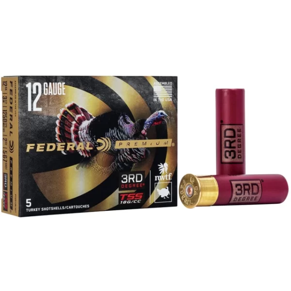 Federal Premium 12ga 3 1/2in 1250 Fps 2 oz 5-6-7 Shot TSS