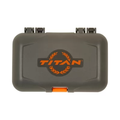 Allen Company Titan Broadhead Box & Caddy - Holds 6 Broadheads with Closed Width Up to 1-3/8" - Outdoor Storage for Bow, Compoun