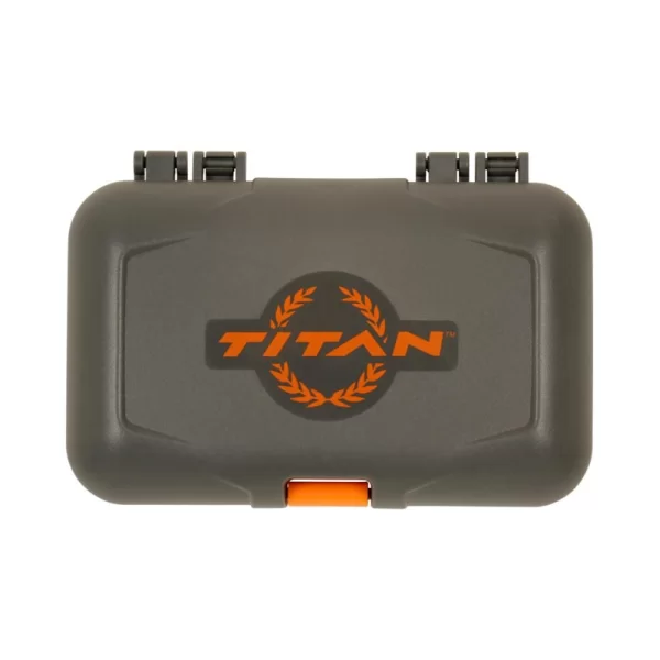 Allen Company Titan Broadhead Box & Caddy - Holds 6 Broadheads with Closed Width Up to 1-3/8" - Outdoor Storage for Bow, Compoun