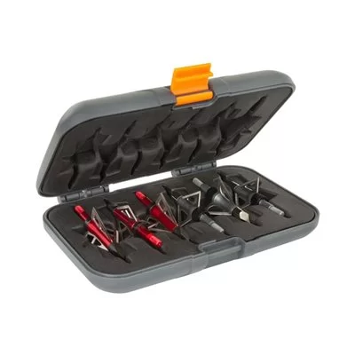 Allen Company Titan Broadhead Box & Caddy - Holds 6 Broadheads with Closed Width Up to 1-3/8" - Outdoor Storage for Bow, Compoun