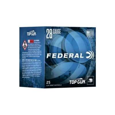 Federal Top Gun 28ga 2 3/4in 1330 Fps 3/4 oz 7 1/2 Shot Federal Top Gun 28ga 2 3/4in 1330 Fps 3/4 oz 7 1/2 Shot