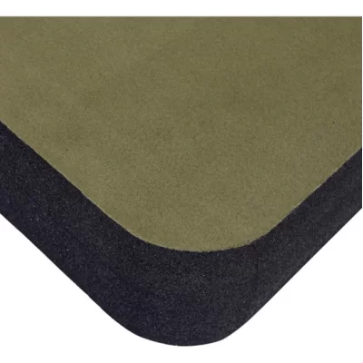 Vanish Foam Cushion, 14"L x 13"W x 2"H, Olive Green Vanish Foam Cushion, 14"L x 13"W x 2"H, Olive Green