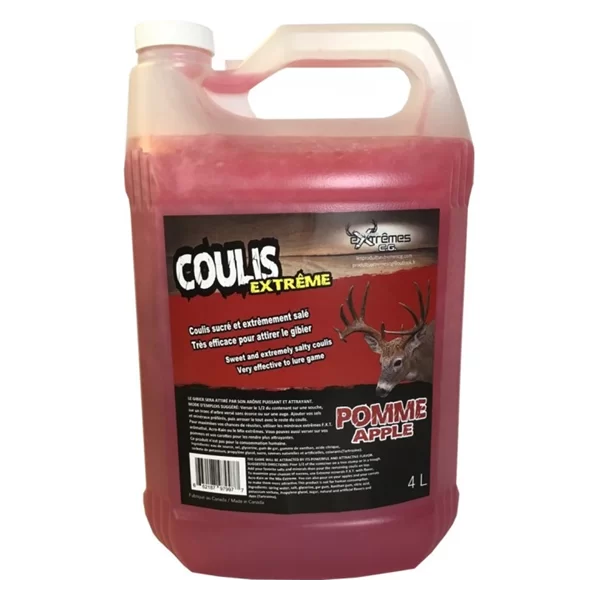 Coulis extrême saveur de pommes 4L