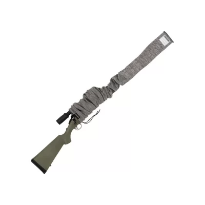 Allen Company 52" Gun Sock with Writeable ID Label, 52" Rifles with Scopes & Shotguns, Gray