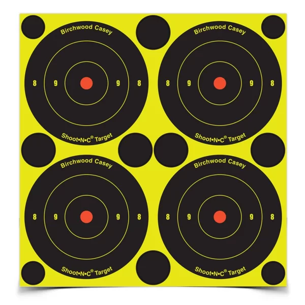 Shoot.N.C. 240 Self-Adhesive Targets 3in x 3in 600 Repair Pasters