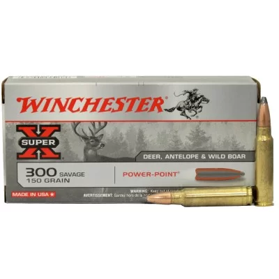 Winchester 300 Savage 150gr Power Point Winchester 300 Savage 150gr Power Point