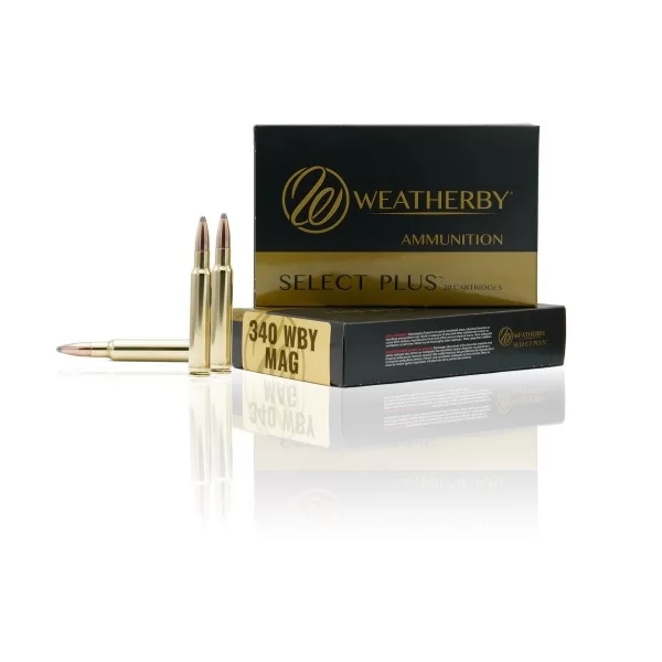 Weatherby 340 WBY 225gr Hornady Interlock Select
