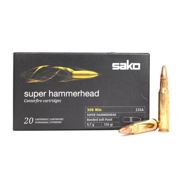 sako super hammerhead 308 win 150gr bonded soft point