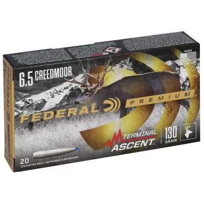 Federal Premium 6.5 creedmoor 130gr Terminal ascent Federal Premium 6.5 creedmoor 130gr Terminal ascent