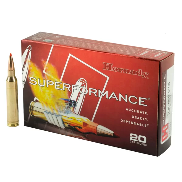 Hornady Superformance, 7mm REM MAG, 139gr, SST