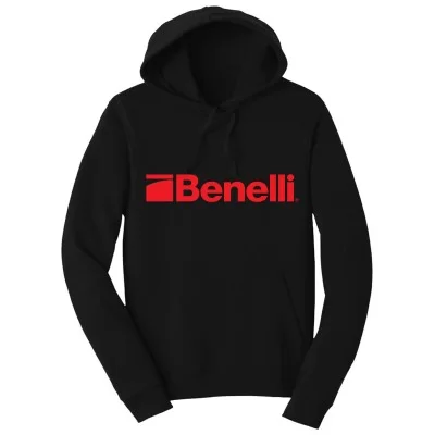 Sweat à capuche de marque Benelli - Noir Sweat à capuche de marque Benelli - Noir